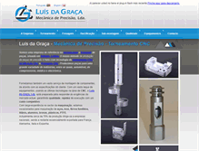 Tablet Screenshot of luisdagraca.com